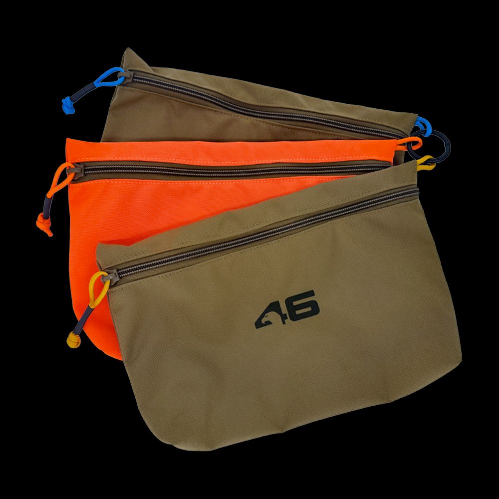 Atlas46 Multi Purpose 3 Pouch Set, Coyote/Orange A46-11-00034-1178-00