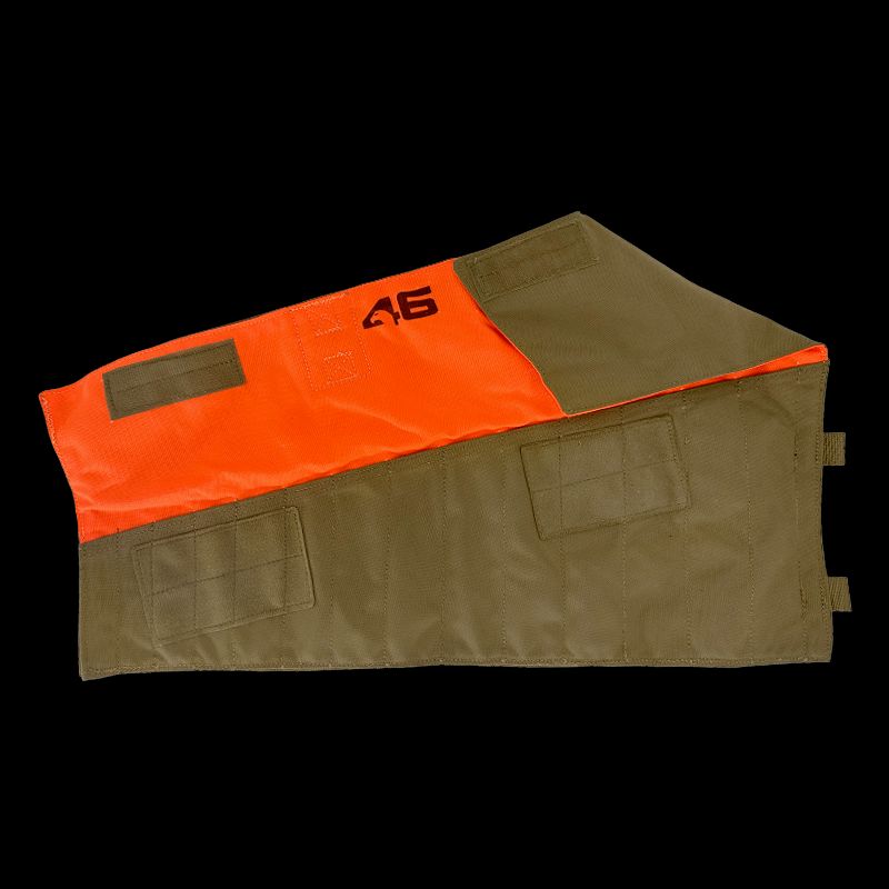 Atlas46 14 Slot Wrench Roll Pouch, Coyote/Orange A46-11-00075-1178-00