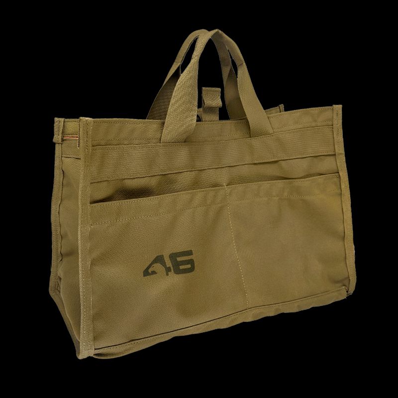 Atlas46 Quick Tool Bag with Removable Kneeling Pad, Coyote/Orange A46-11-00077-1178-00