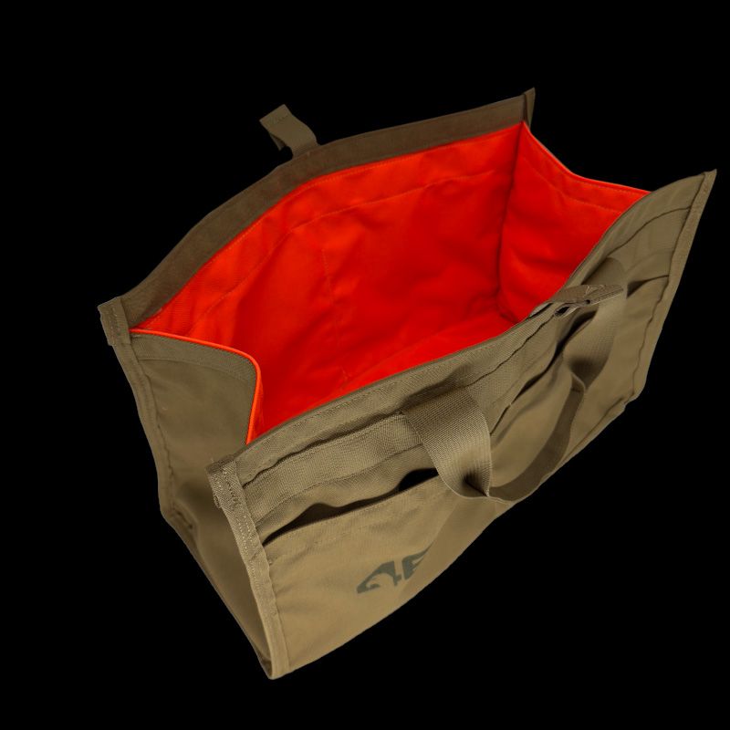 Atlas46 Quick Tool Bag with Removable Kneeling Pad, Coyote/Orange A46-11-00077-1178-00