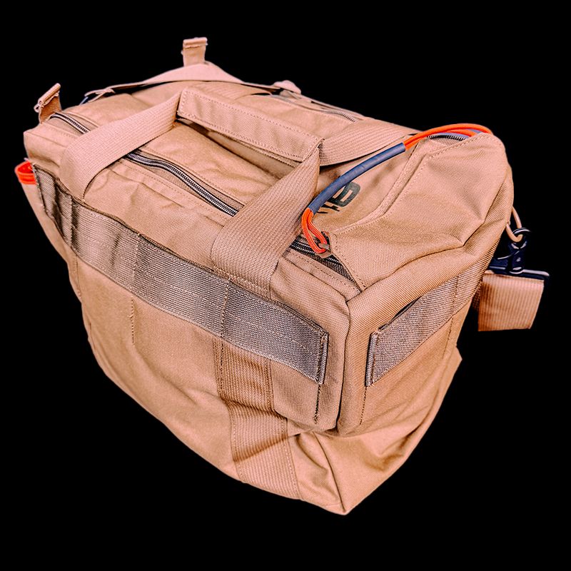 Atlas46 Sierra Nevada Tool Hi-Viz Interior Gear Bag V2, Coyote/Orange A46-11-00081-1178-00