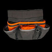 Atlas46 Pro-Flex Mississippi Tool Apron, XL 40-54 in, Black/Orange A46-12-00010-1193-53