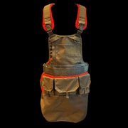 Atlas46 Workshop Apron with Cargo Pockets, Coyote/Orange A46-12-00028-1178-00