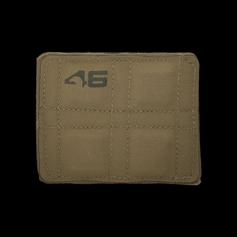 Atlas46 4x3" Magnetic Panel with (4) 9lb Pull Force Magnets, Coyote A46-15-00082-9005-00