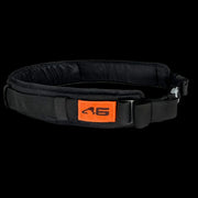 Atlas46 Small Harvey Padded Belt with Poron V2, Black/Orange A46-15-00094-1193-02