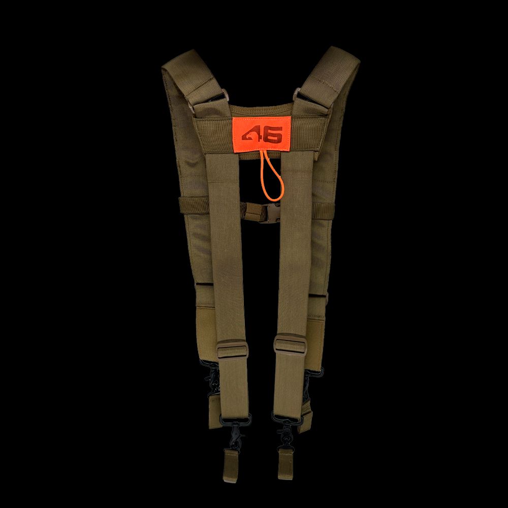 Atlas46 Heavy Duty Comfort Suspenders V3, Coyote A46-15-00095-1178-00