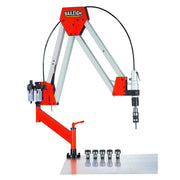 Baileigh Double Arm Articulated Air Powered Tapping Machine, 1/8" to 1" Tapping Capacity, 74" Max Work Range 1000327