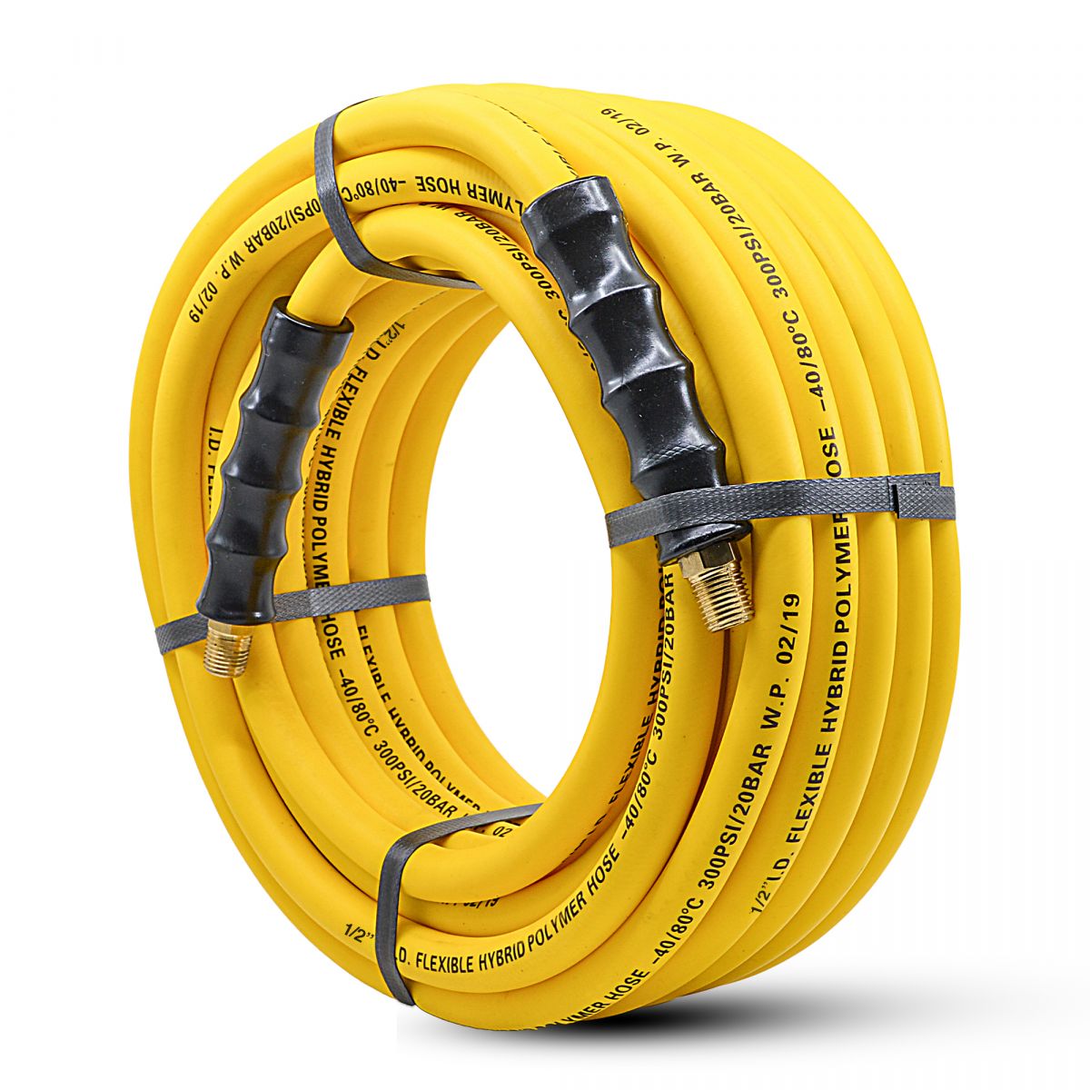 Blubird Avagard 1/2" X 100' Hybrid Air Hose Assembly 1/2" Male-NPT AVGHY12100