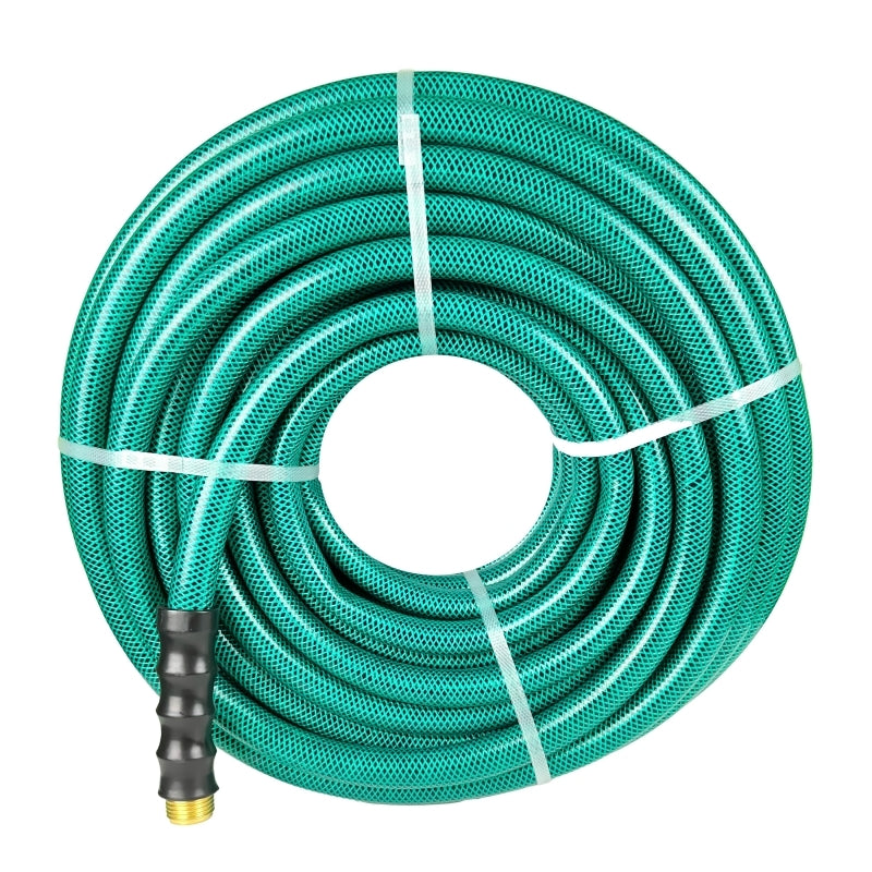 Blubird Avagard 5/8" X 100' PVC Water Hose Assembly 3/4" Male and Female GHT Fittings AVGPV58100