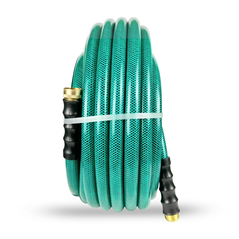 Blubird Avagard 5/8" X 100' PVC Water Hose Assembly 3/4" Male and Female GHT Fittings AVGPV58100