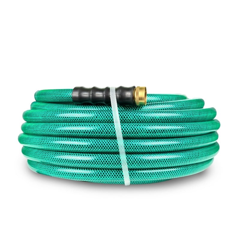 Blubird Avagard 5/8" X 100' PVC Water Hose Assembly 3/4" Male and Female GHT Fittings AVGPV58100