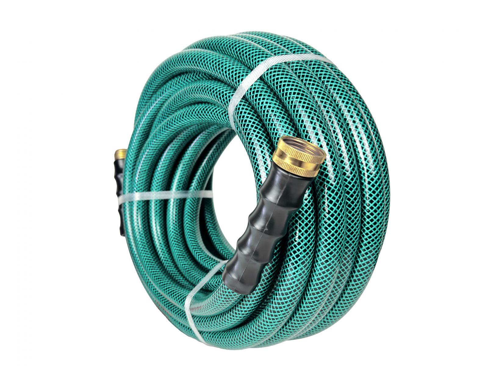 Blubird Avagard 3/4" X 15' PVC Water Hose Assembly 3/4" Male and Female GHT Fittings AVGPV3415