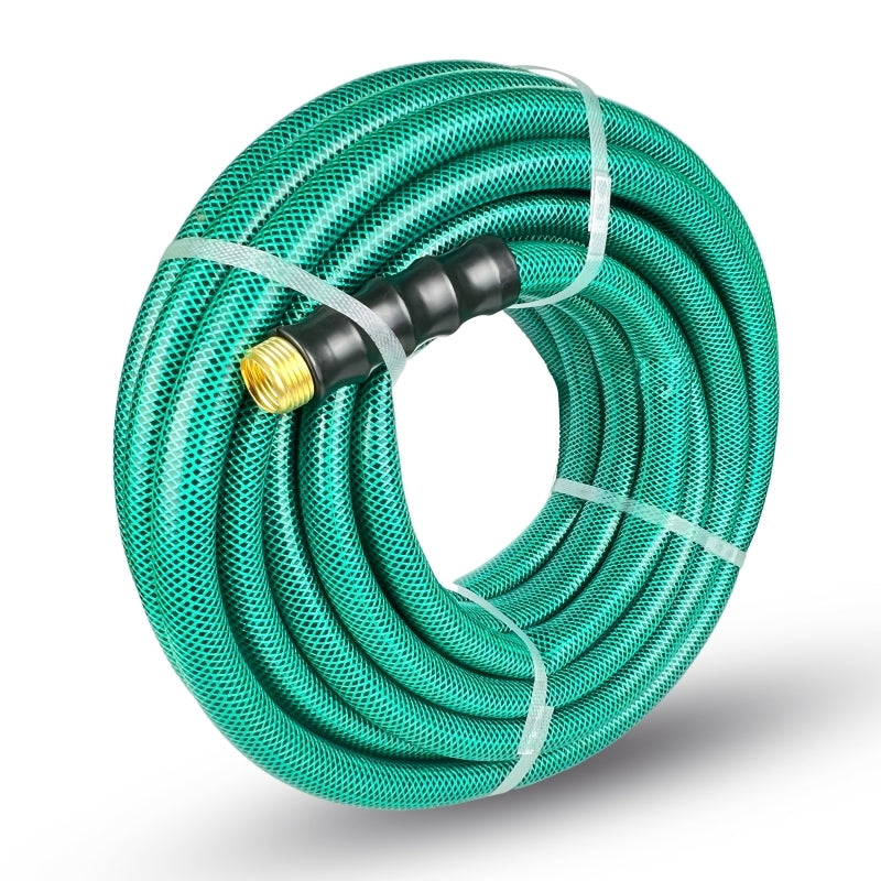 Blubird Avagard 5/8" X 50' PVC Water Hose Assembly 3/4" Male and Female GHT Fittings AVGPV5850