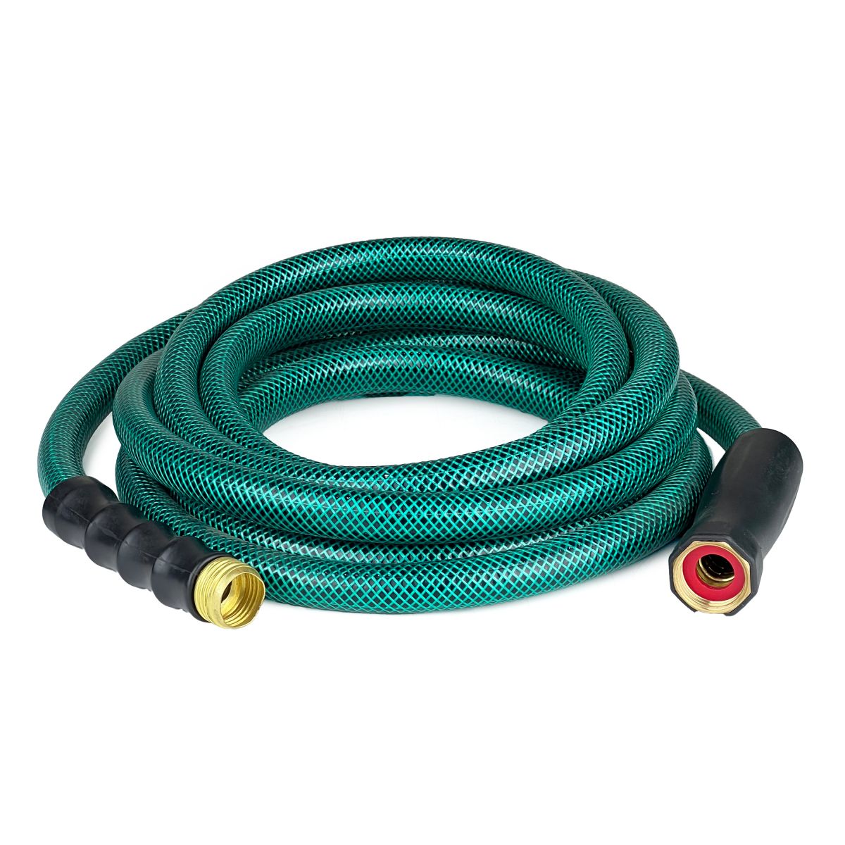 Blubird Avagard 5/8" X 15' PVC Water Hose Assembly 3/4" Male and Female GHT Fittings, 2-Pack AVGPV5815-2PK