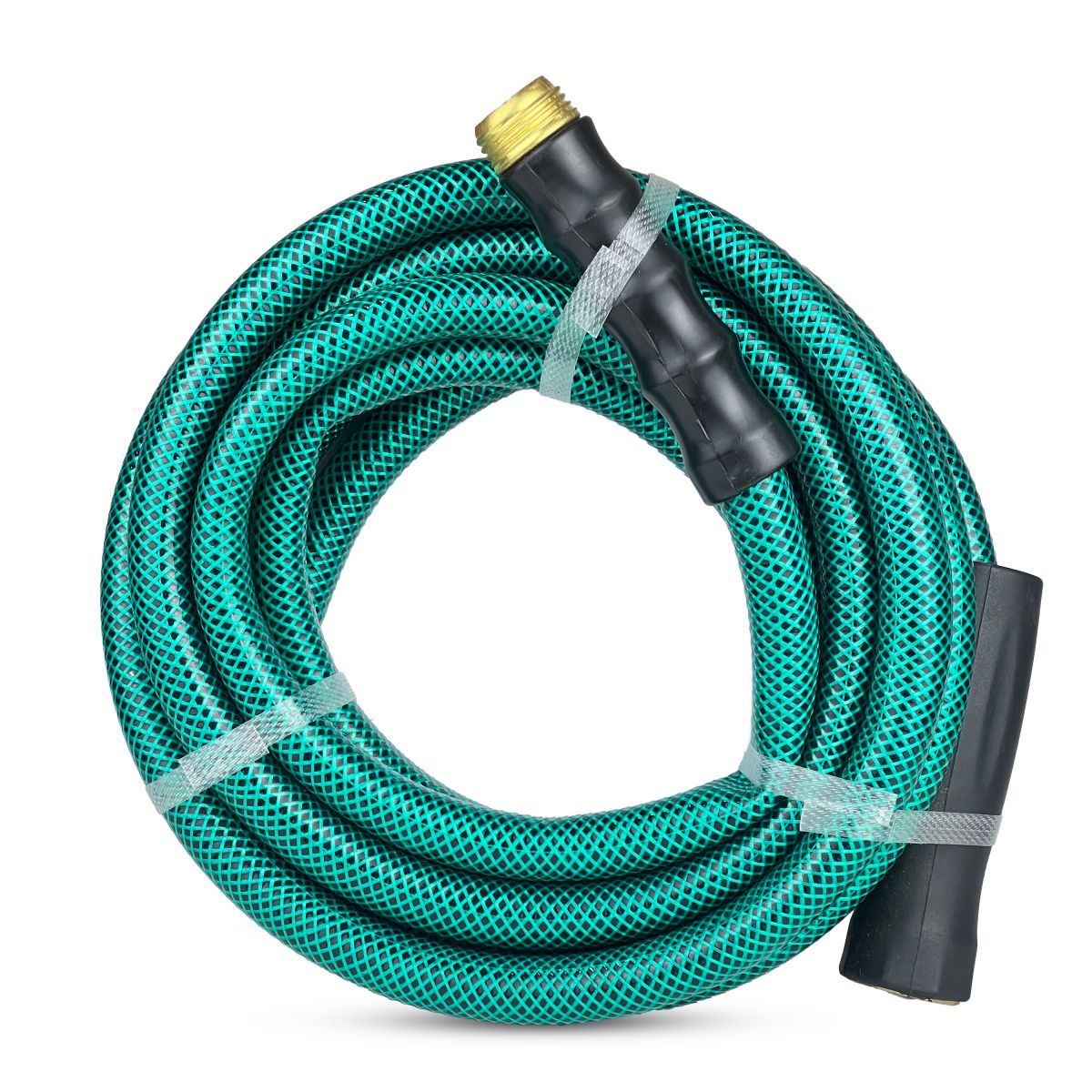 Blubird Avagard 5/8" X 15' PVC Water Hose Assembly 3/4" Male and Female GHT Fittings, 2-Pack AVGPV5815-2PK