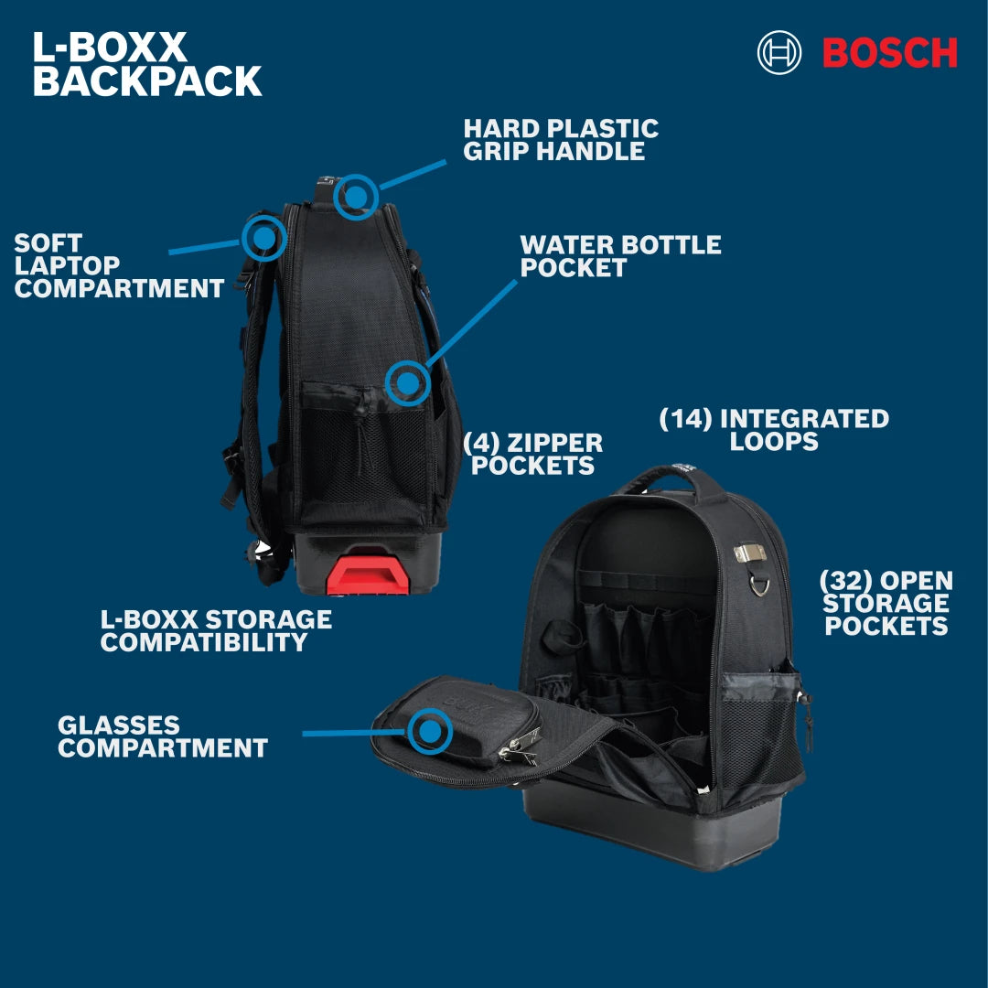 Bosch L-Boxx Contractor Backpack BACKPACK