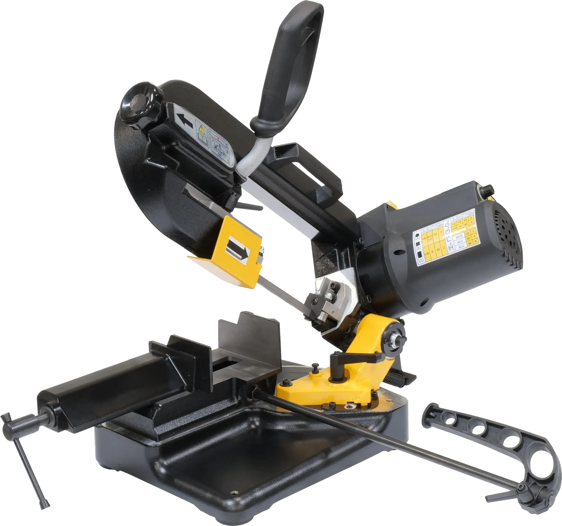 Dake Machinery B:5 4.92 in. Variable Speed Horizontal Metal Bandsaw, 1 HP, 120V MHBAND5X5