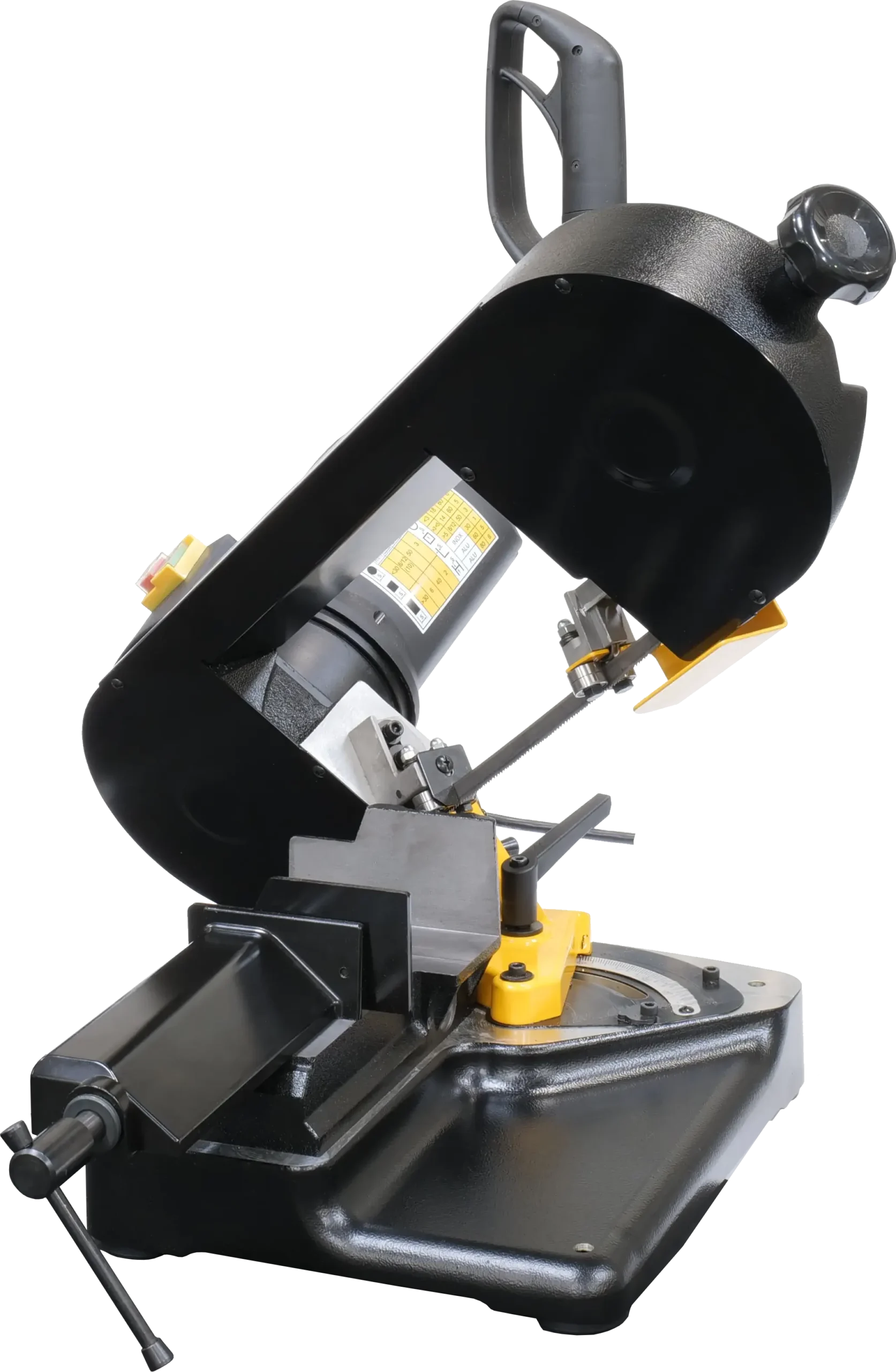 Dake Machinery B:5 4.92 in. Variable Speed Horizontal Metal Bandsaw, 1 HP, 120V MHBAND5X5