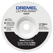 Ultra-Saw  4 in. Premium Carbide Wood and Plastic Flush Cut Wheel