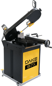 Dake Machinery B:7X 6.69 in. Floor-Standing Horizontal Bandsaw with Cooling System, 2 HP, 120V MHBAND7X7