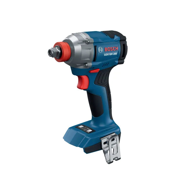 Bosch 18V Brushless 2-in-1 1/4" and 1/2" Bit/Socket Impact Driver/Wrench w/ Expert 4Ah Battery