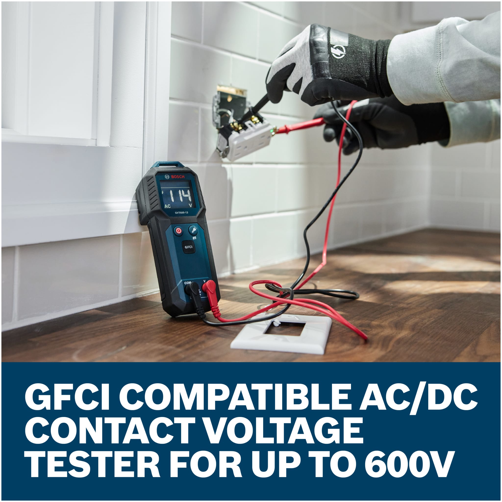 Bosch Contact Voltage Tester GVT600-13