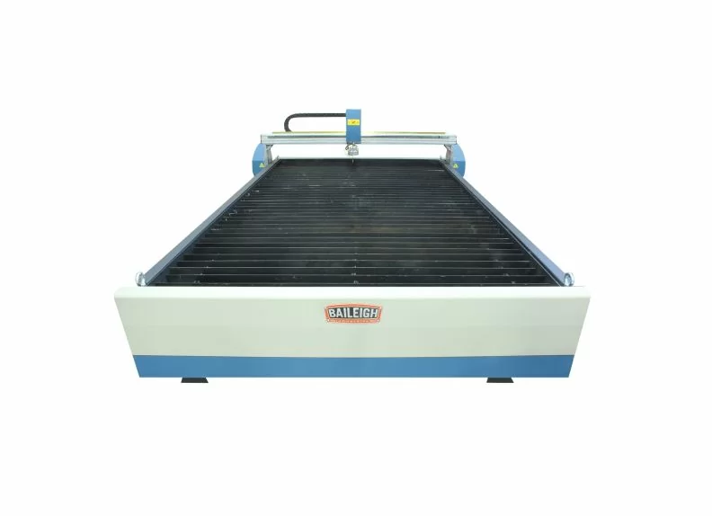 Baileigh PT-48AH-W; 220V 1Phase 4' x 8' CNC Plasma Cutting Table with Automatic Torch Height Control and Water Table 1225308
