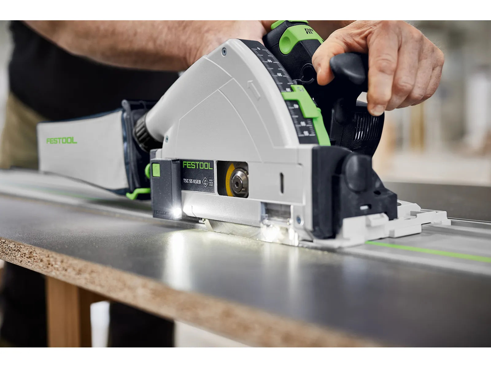 Festool Light Module LM-TS/TSC for TS 55, TSC 55, TS 60 K, TSV 60 K, and TS 75 Track Saws 578591
