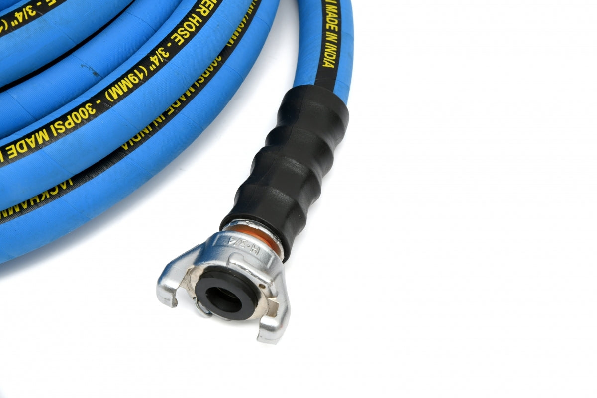 Blubird 3/4" X 50' Pro Rubber Jack Hammer Air Hose Assembly BBPROJH3450