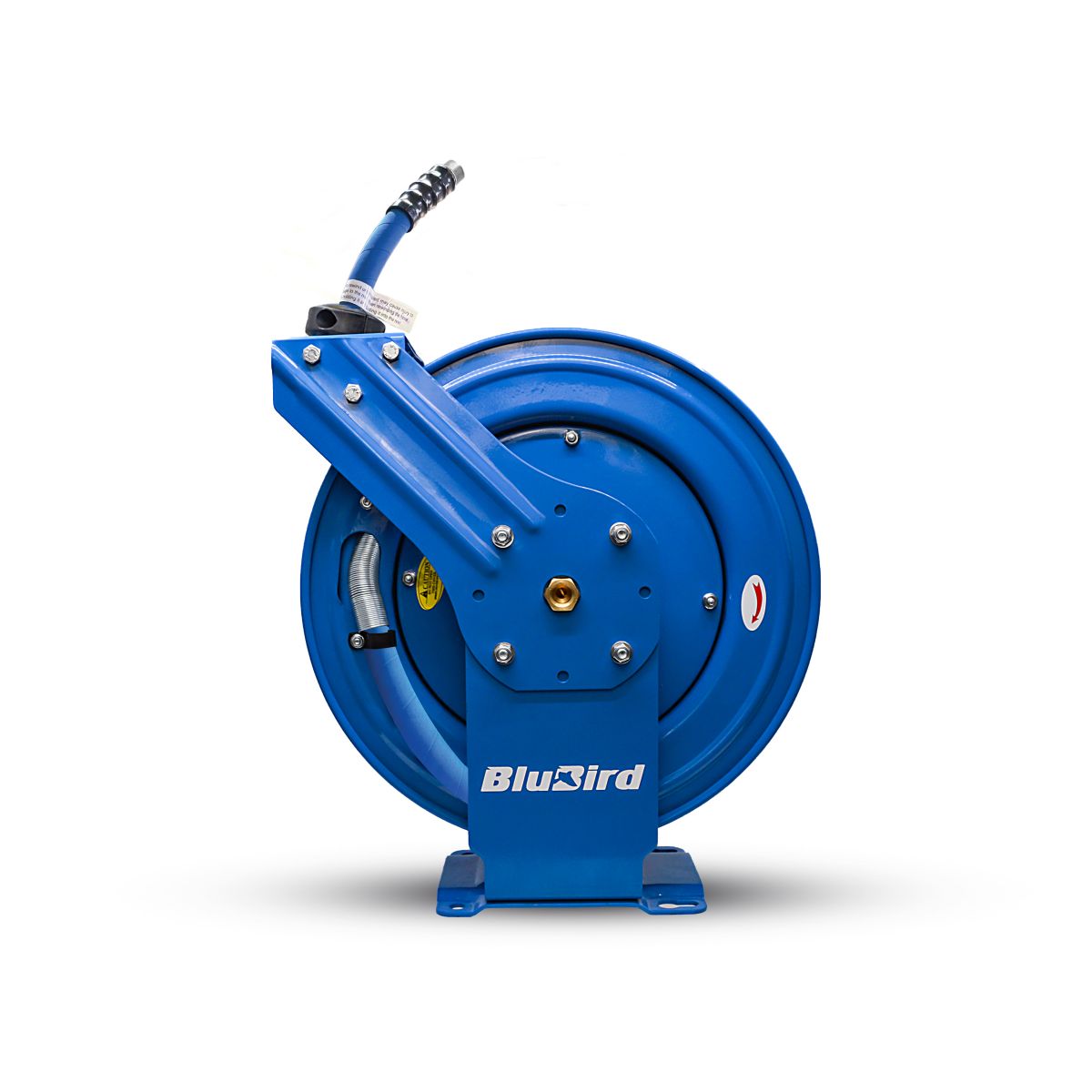 3/4" X 50' Air Hose Dual Arm XL 18 Gauge Retractable Reel w/ 3' Jumper Hose 3/8" Male-NPT