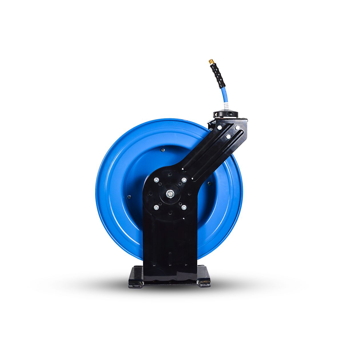 3/8" X 100' Air Hose Dual Arm XL 18 Gauge Retractable Reel w/ 3' Jumper Hose 3/8" Male-NPT