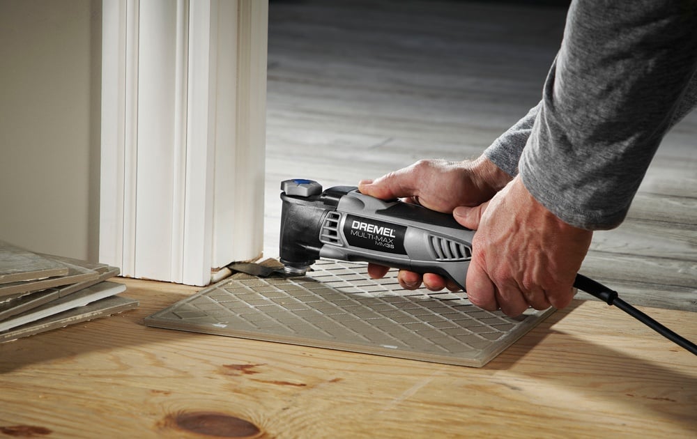 Dremel 1-1/4 in. Wood and Metal Flush Cutting Oscillating Blade MM482