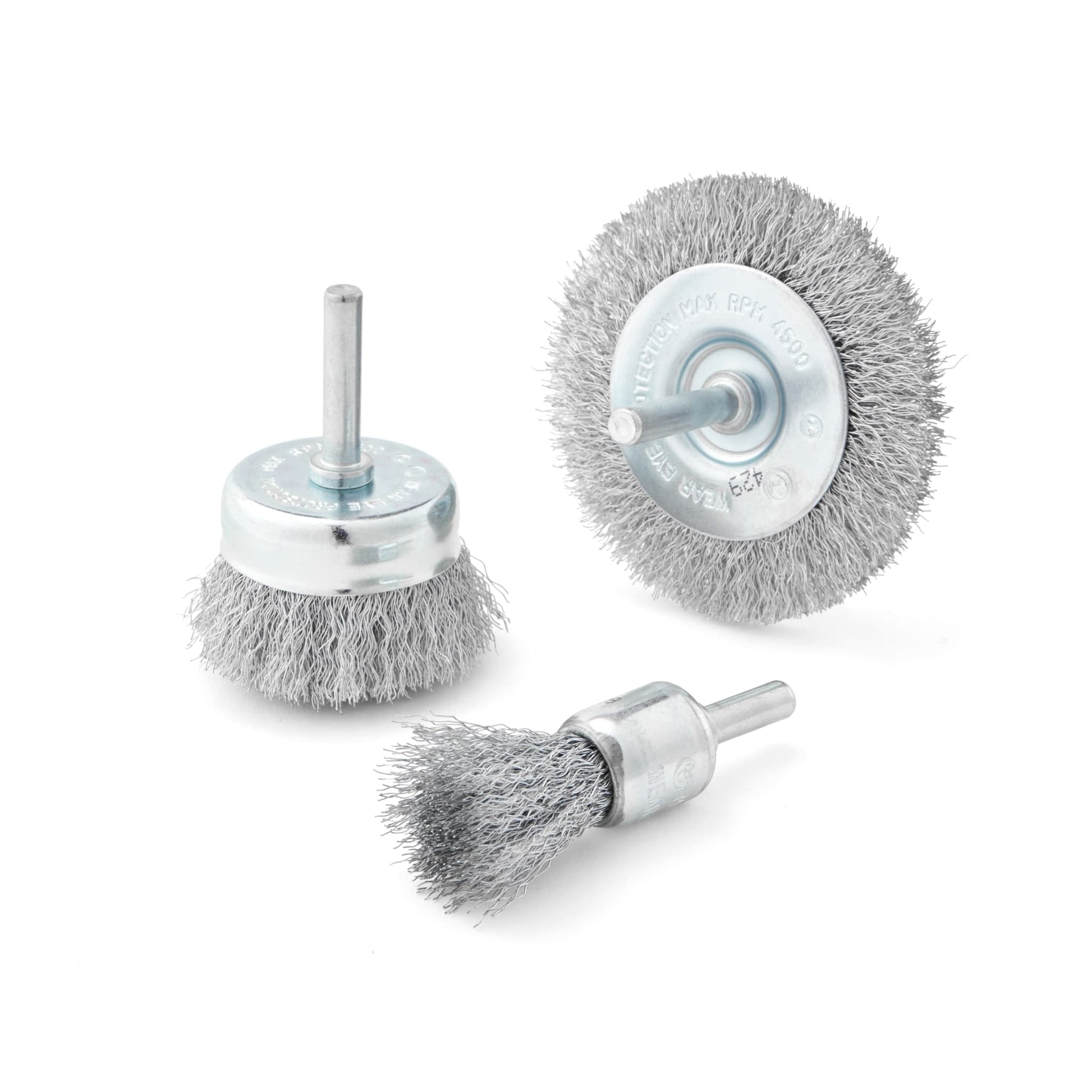 Bosch 3-Piece Wire Brush Set for Drill/Drivers WB025V3
