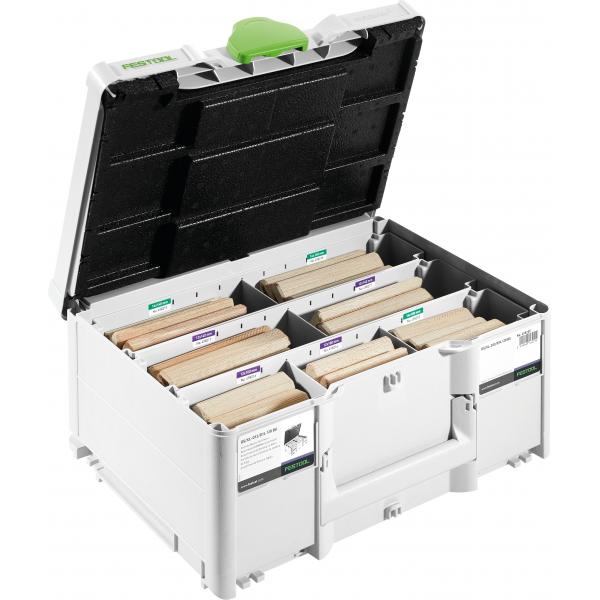 Festool 12/14 mm Tenon Assortment Systainer3 w/ Cutter for DOMINO DF 700 576792