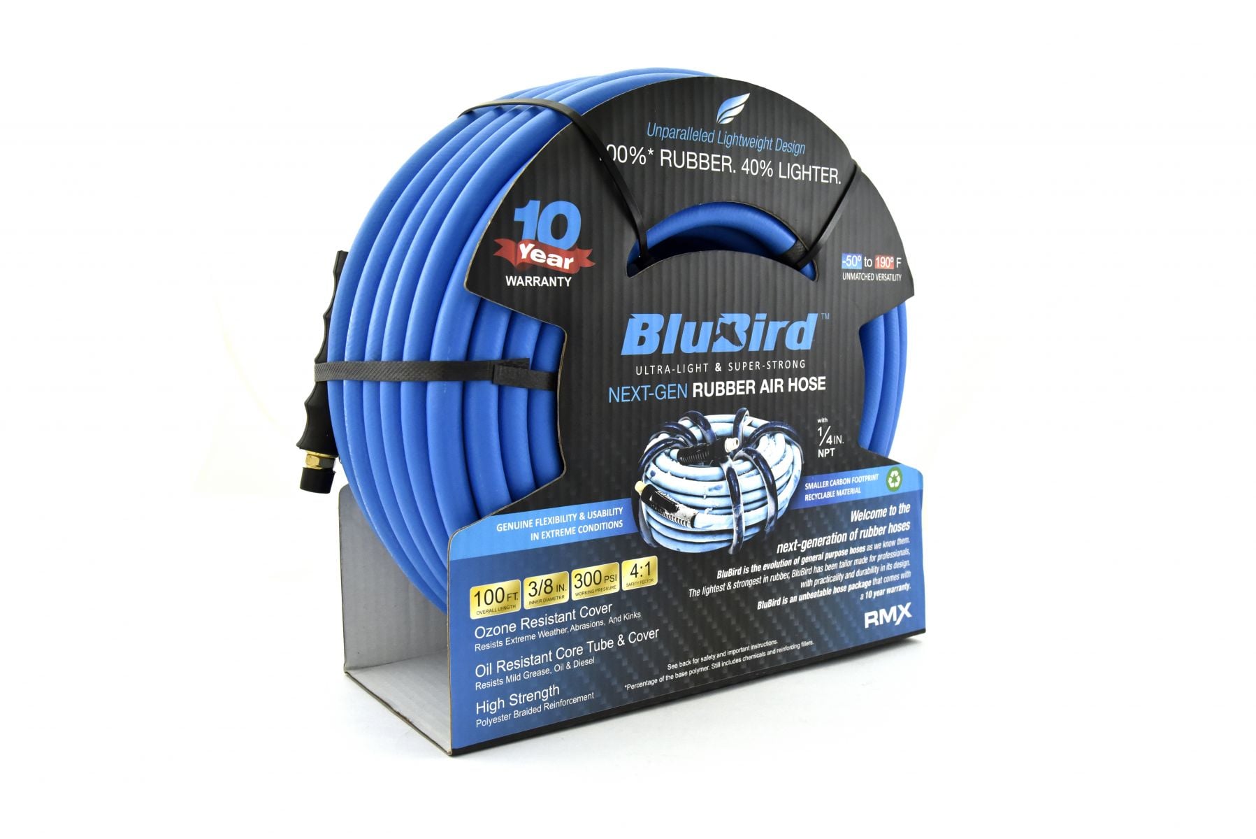 Blubird 3/8" X 300' Bulk Air Hose BB38300