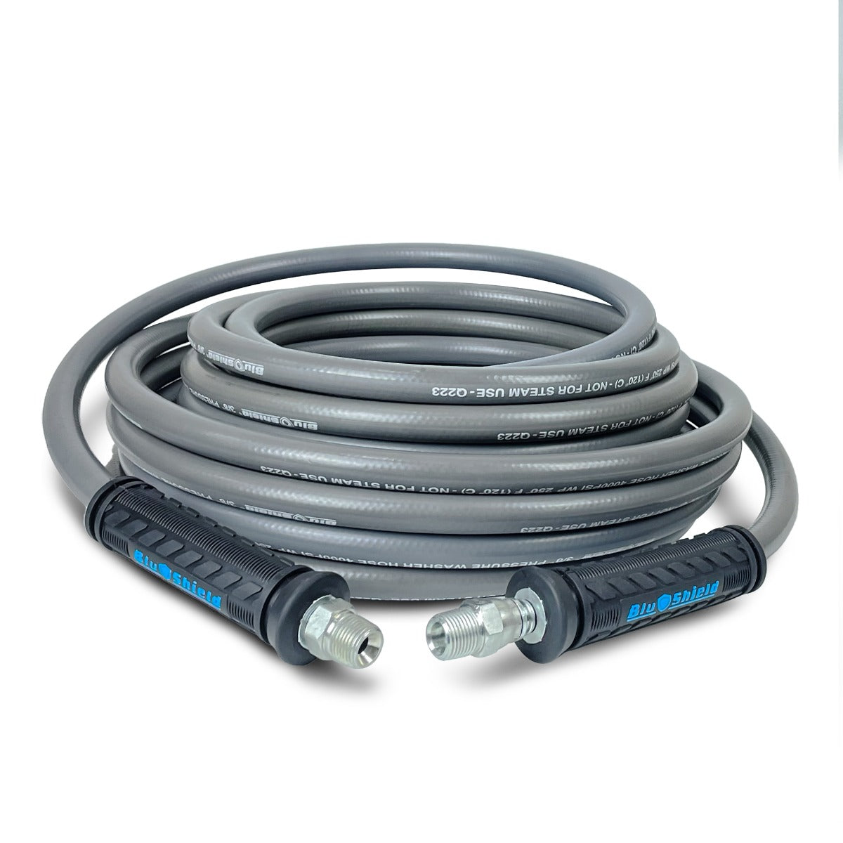 Blubird BluShield Single Wire 4000 PSI 3/8 in. X 50 ft. Non-Marking Pressure Washing Hose PWSW3850