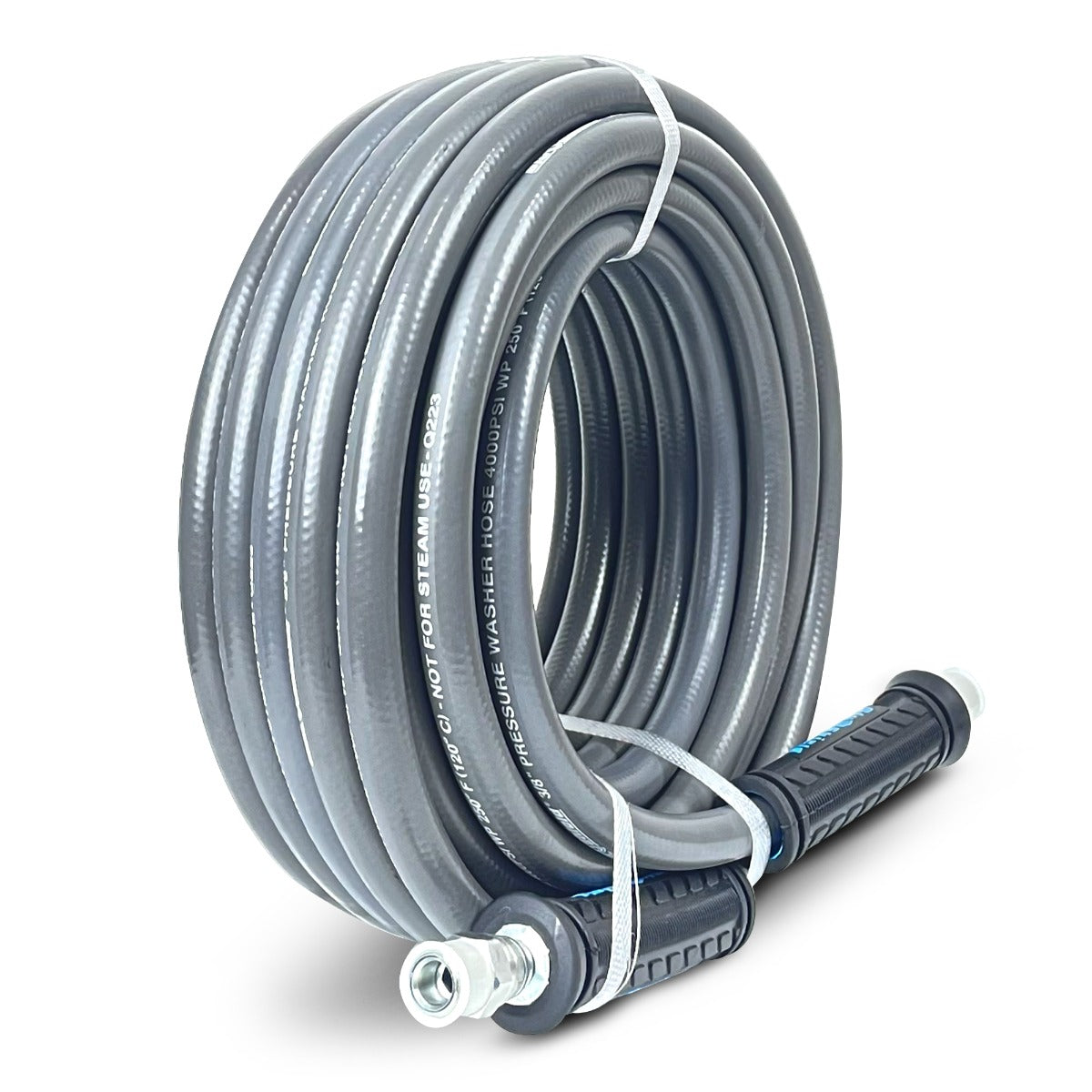 Blubird BluShield Single Wire 4000 PSI 3/8 in. X 50 ft. Non-Marking Pressure Washing Hose PWSW3850