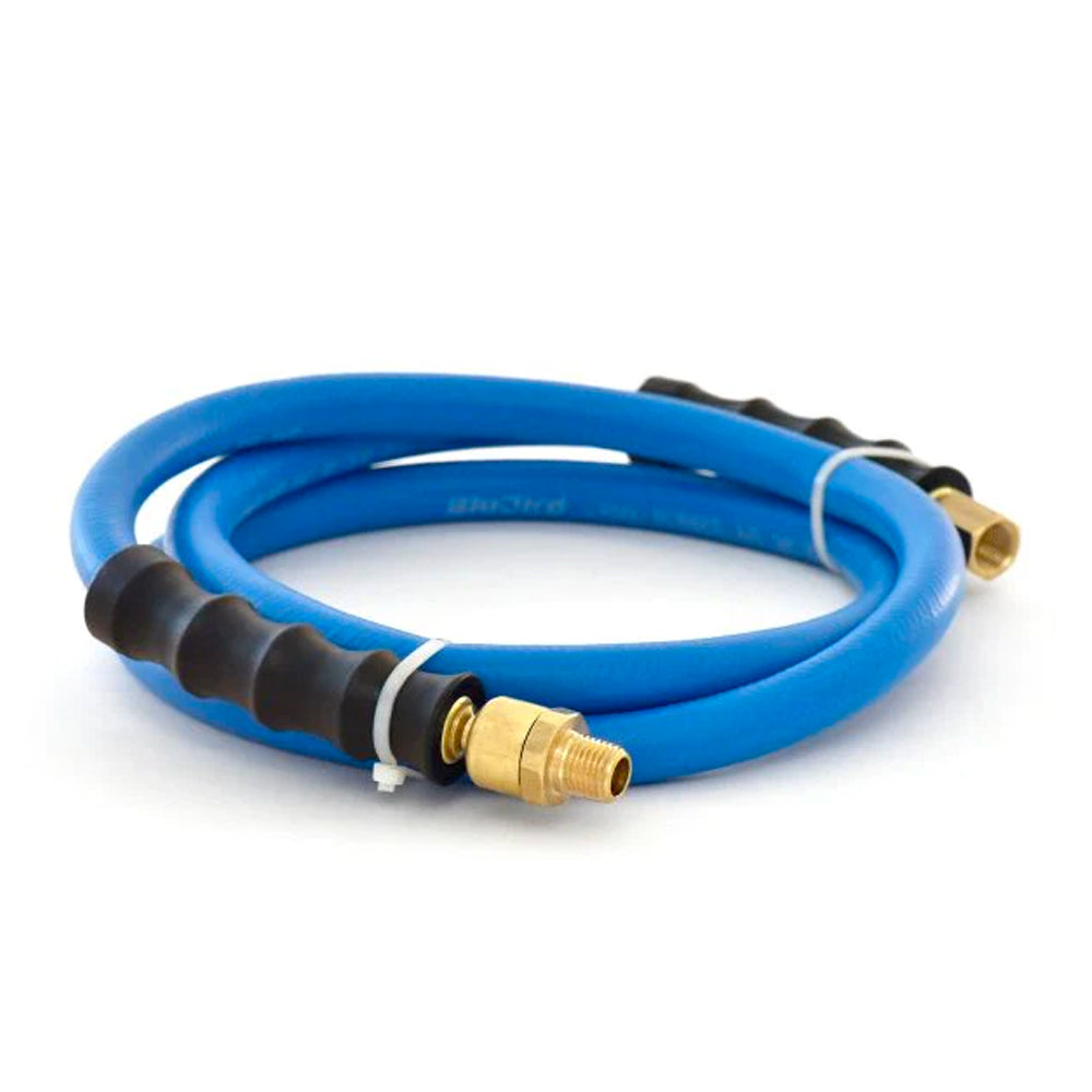 BluBird 1/2 in. x 3 ft. Lead In Rubber Air Hose