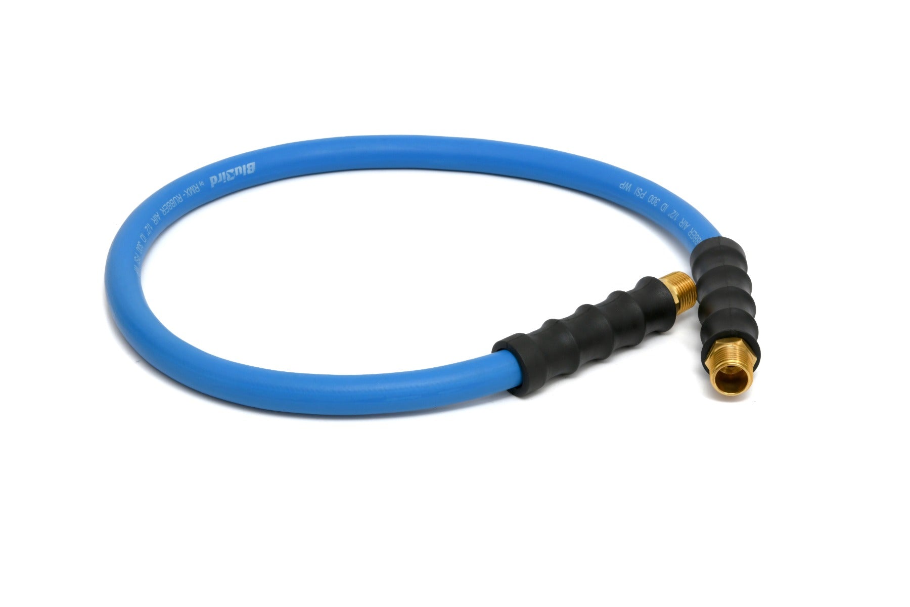 BluBird 1/2 in. x 3 ft. Lead In Rubber Air Hose