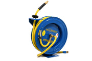 Blubird OilShield 1/2 in. x 50 ft. Rubber Air Hose Heavy Duty Single Arm Reel OSRHD1250