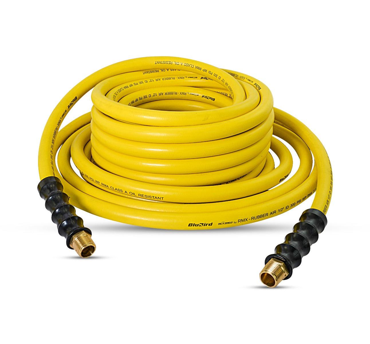 Blubird OilShield 1/2 in. x 100 ft. Rubber Air Hose OS12100