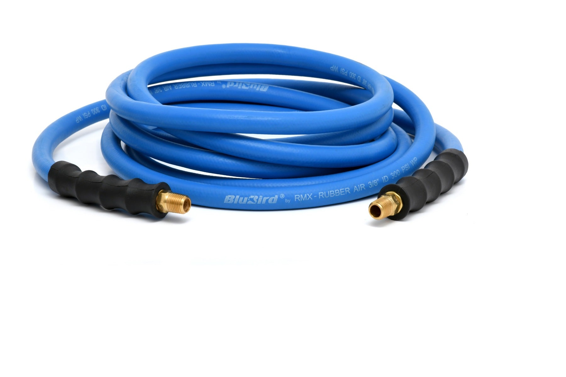 BluBird 3/8 in. x 10 ft. Rubber Air Hose