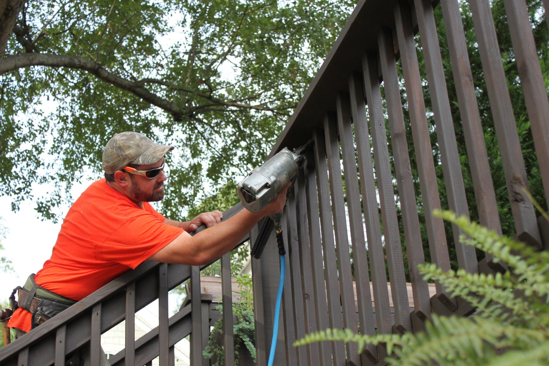 BluBird 3/8 in. x 25 ft. Rubber Air Hose