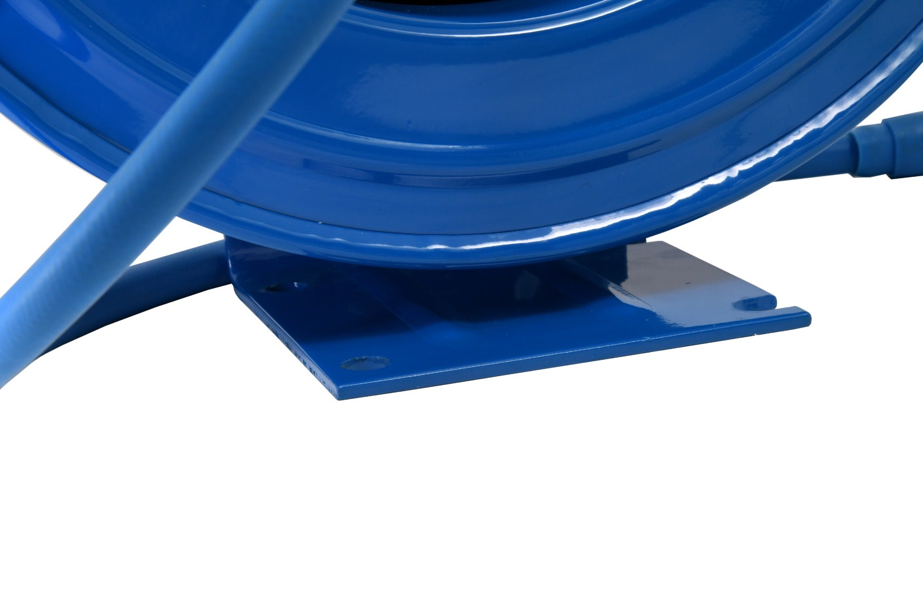 Blubird 3/8" X 75' Air Hose Single Arm 18 Gauge Retractable Reel w/ 3' Jumper Hose 3/8" Male-NPT BBRHD3875