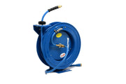 BluBird 3/8 in. x 75 ft. Rubber Air Hose Heavy Duty Single Arm Reel