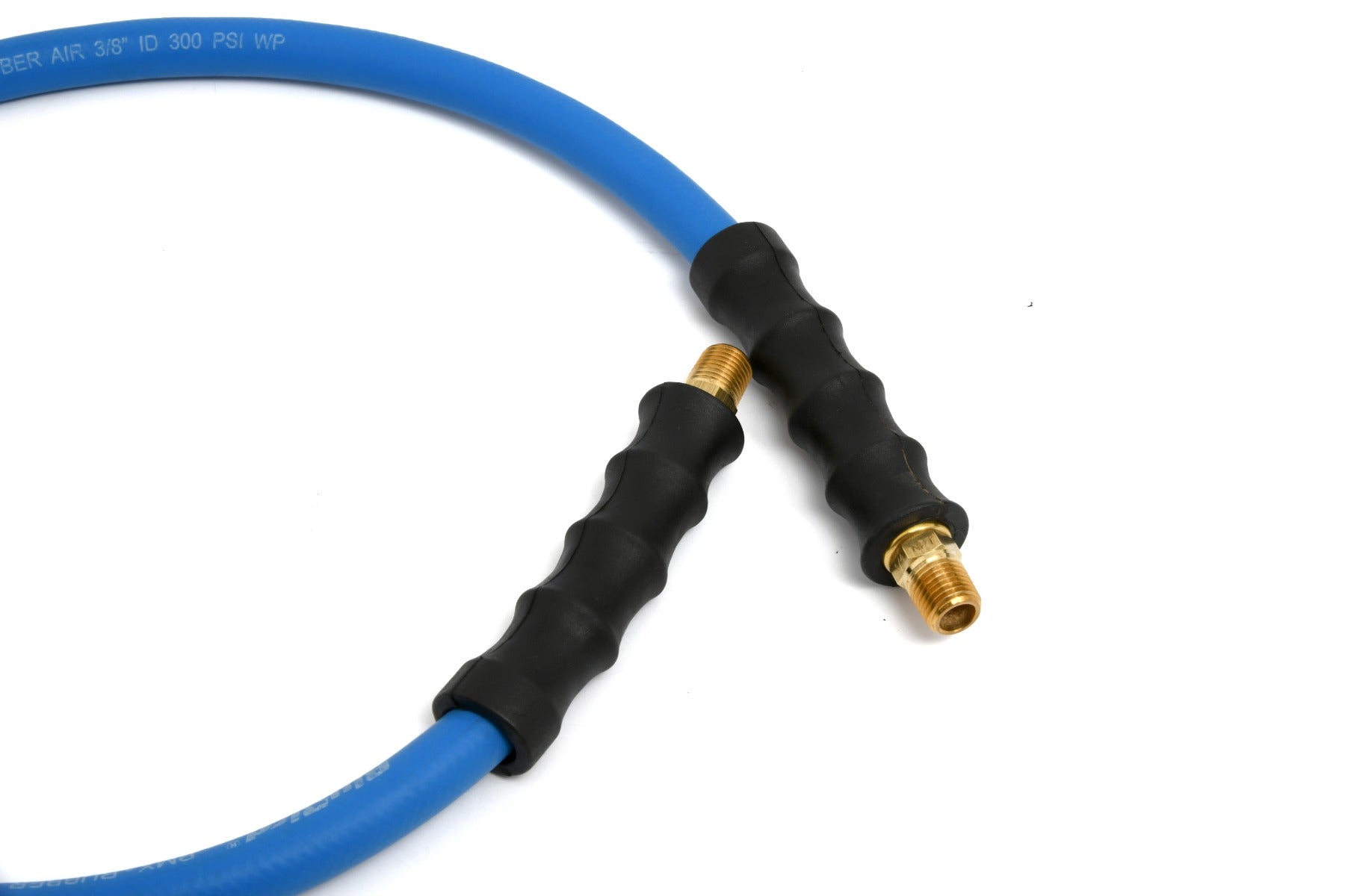 BluBird 3/8 in. x 3 ft. Rubber Lead In Air Hose
