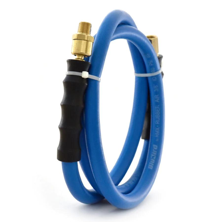 Blubird 1/2 in. x 5 ft. Rubber Whip/Snubber Air Hose BBSR1205