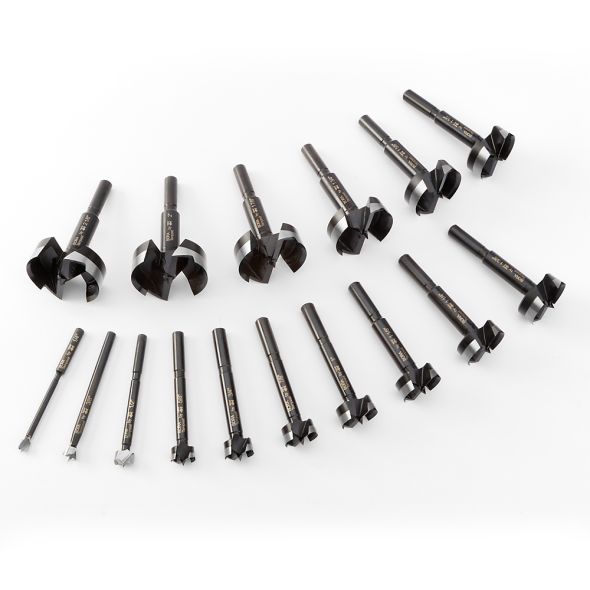 Bora 16-Piece Tempest Forstner Bit Set in Wood Box BFB-009881