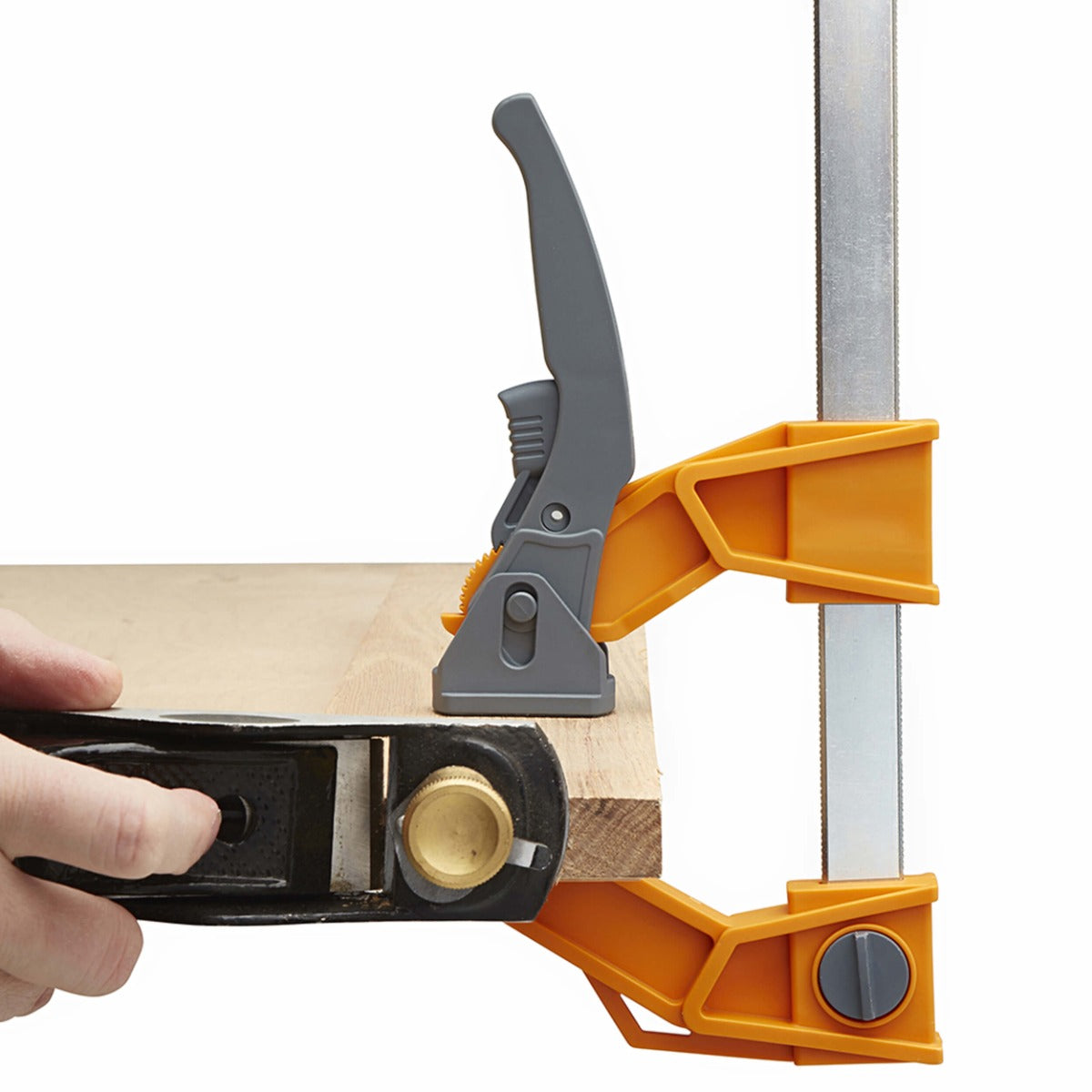 Bora 24 in. Lever Clamp, 4 in. Head 571024