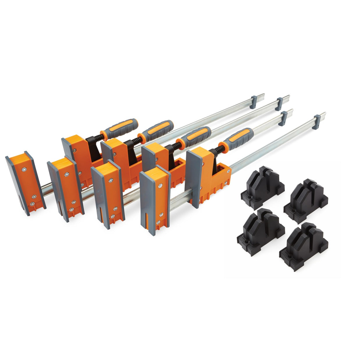 Bora 8-Piece Parallel Clamp Set